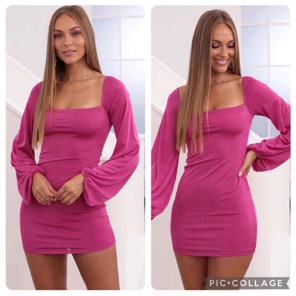 Lucy in the Sky Pink Mini Dress